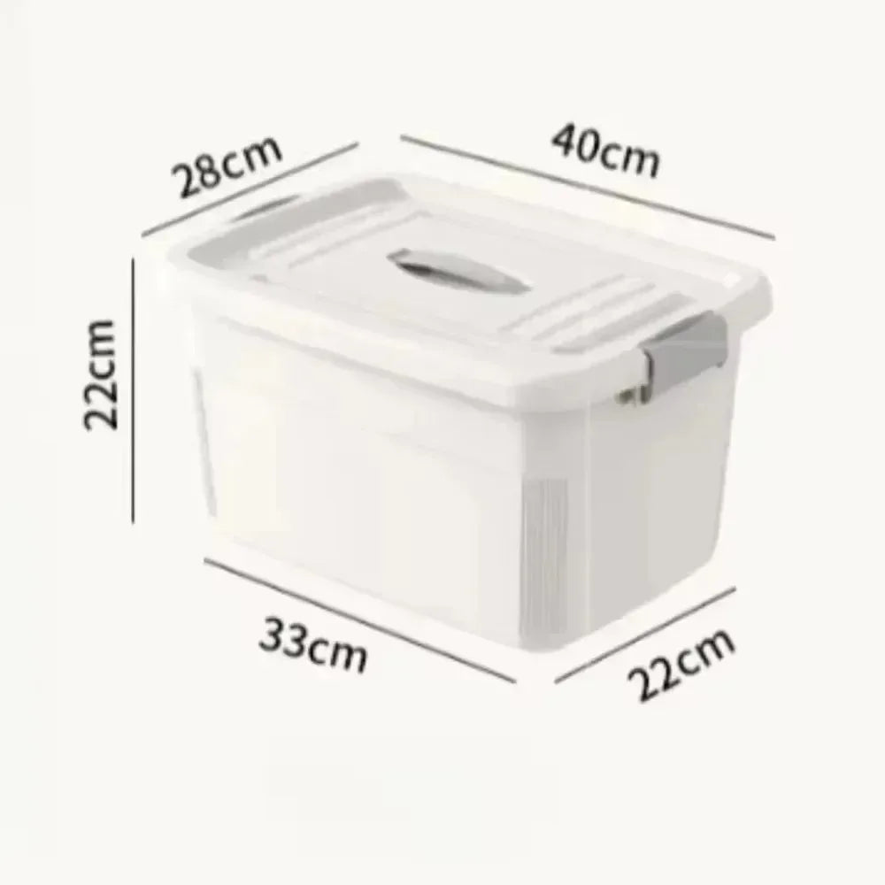 Dustproof Covered Storage Box Durable Large Plastic Storage Box