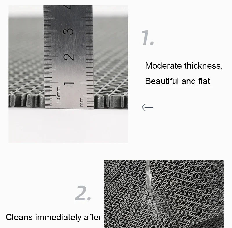 NEW Bathroom non-slip mat Hollowed out toilet waterproof shower room