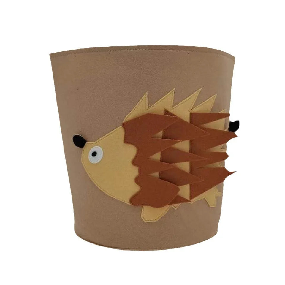 1/2/3/5PCS Baby Storage Basket Panda Dinosaur Cartoon