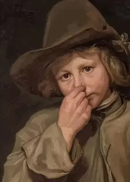 Funny Mona Lisa Wearing Pearls Girl Bathroom Toilet Decoration Painting