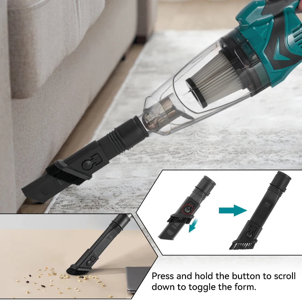 Electric Handheld Wireless Vacuum Cleaner Cordless Vacuum