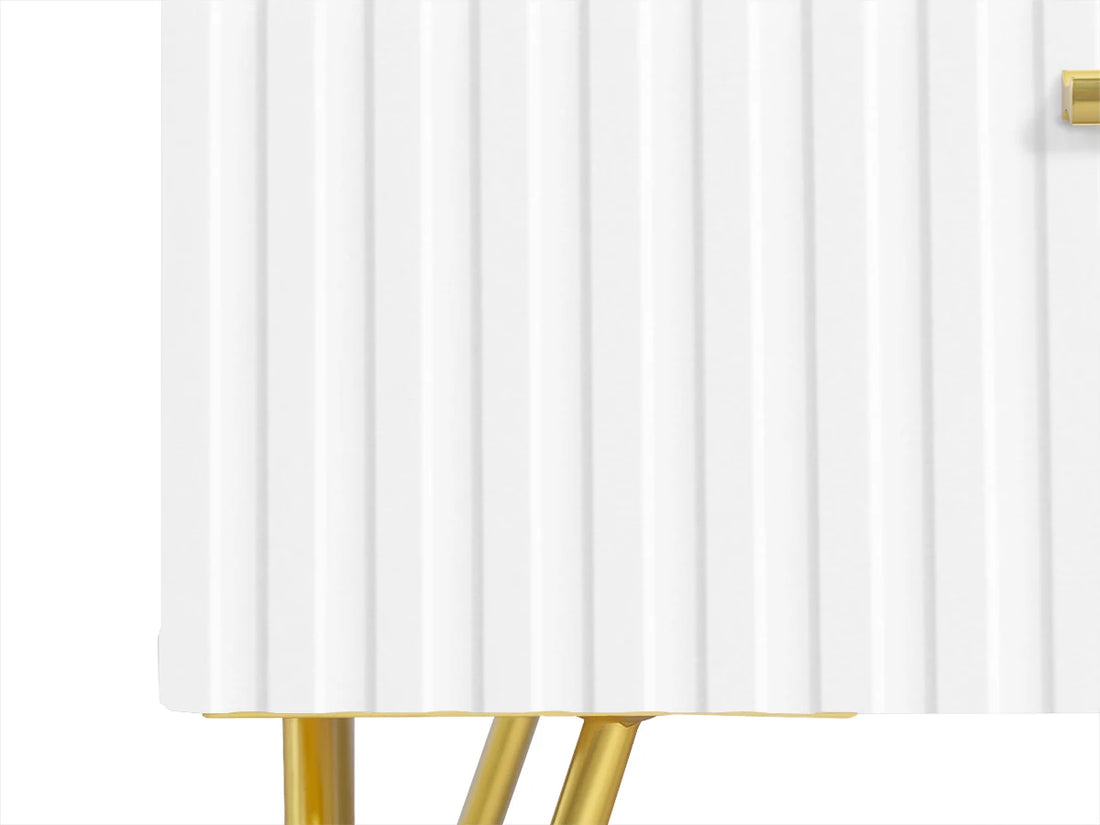 WOLTU Bedside Table Bedside Cabinet 2 Drawers Nightstand