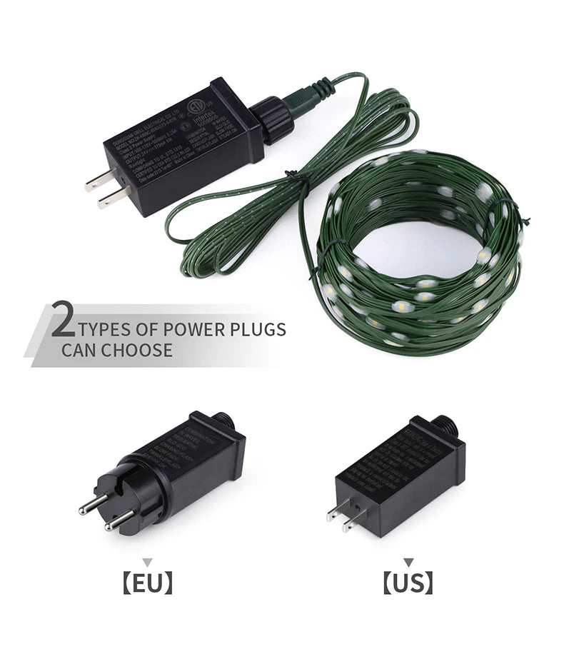 220V 110V For Outdoor Garden Yard Christmas Halloween New Year Decor