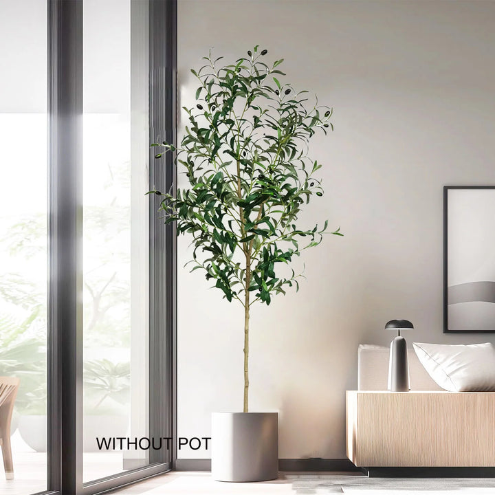 120-180CM Artificial Olive Tree Branch Without Pot Modern Minimalist Fake Plant