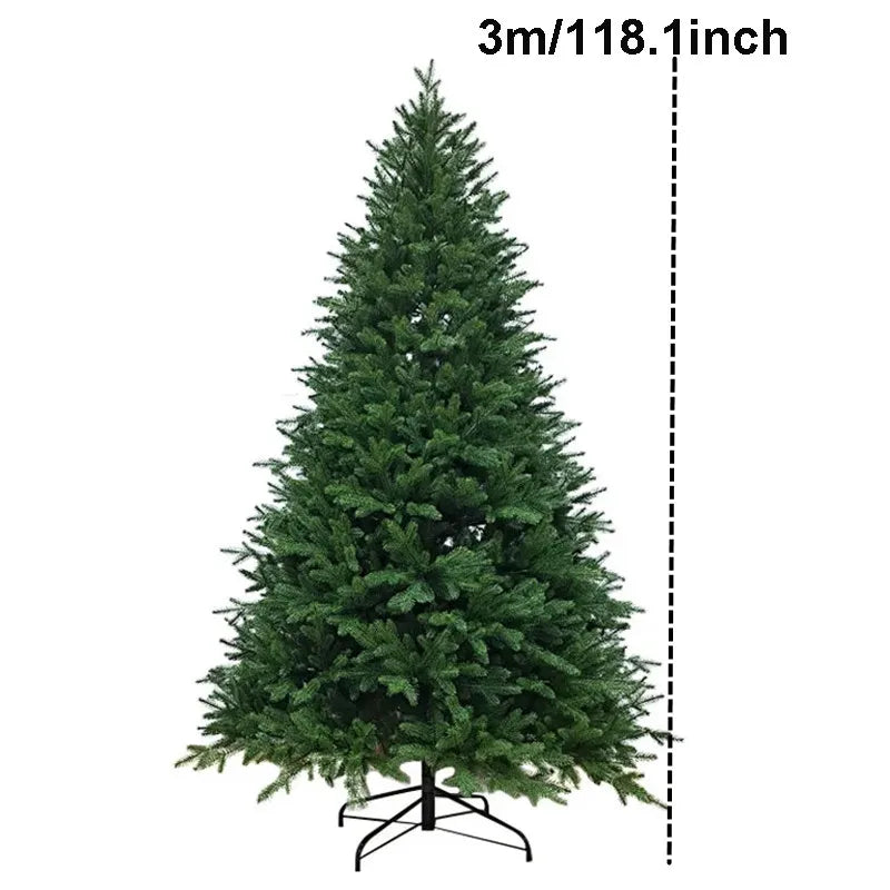 DIY Christmas Trees Set 2.1/2.4/3m Large Christmas Tree Decoration Home