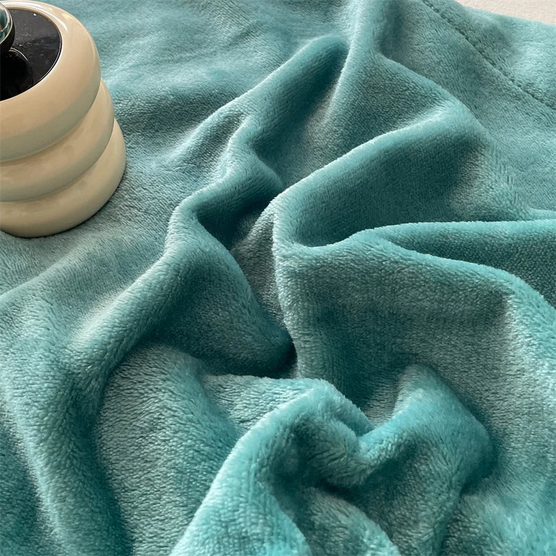 Solid Color Pillows Cover Velvet Pillowslip funda almohada 48x74cm Pillowcase