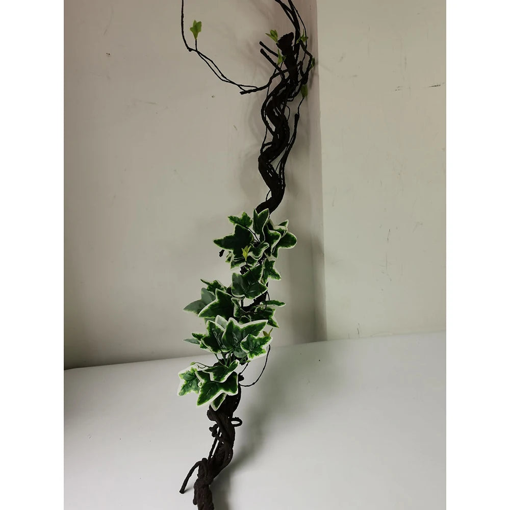 1.75 Meter Artificial Vine Green Leaf Simulation Rose Rattan Plant