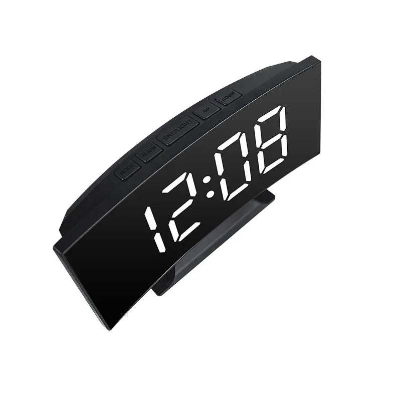 LED Digital Electronic Clock Backlight Large Number Alarm Clock