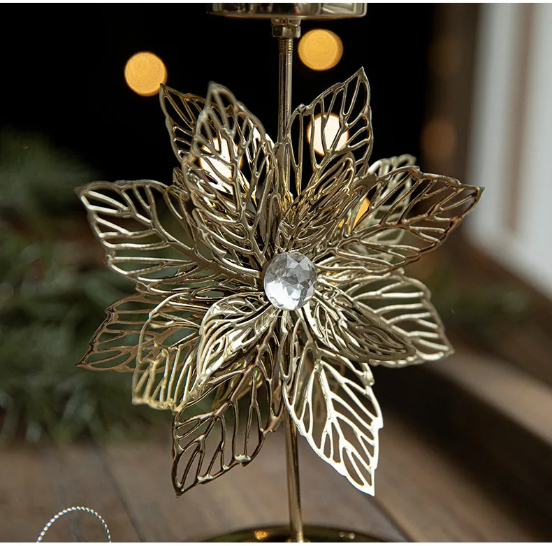 Christmas Golden Wrought Iron