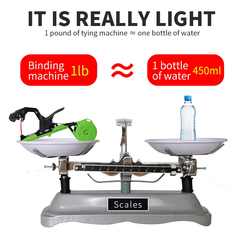 Onnfang Garden Hand Tying Machine Plant Lightweight Garden Tools