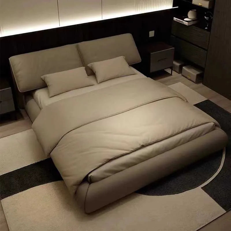 High End European Double Bed Headboard Glamorous Full Size