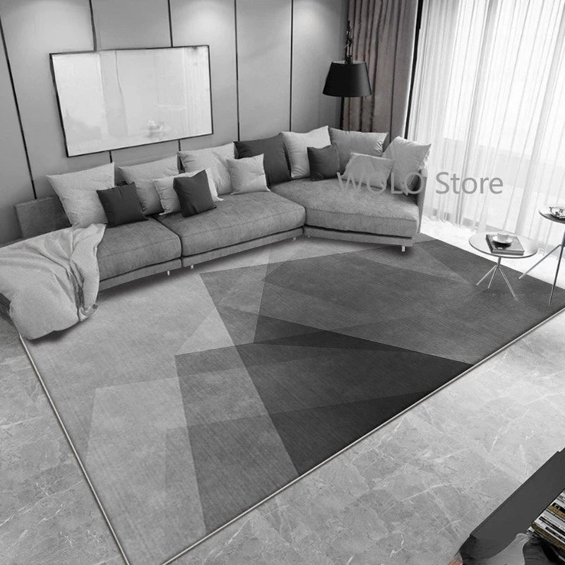Nordic Marble Geometry Carpets for Living Room