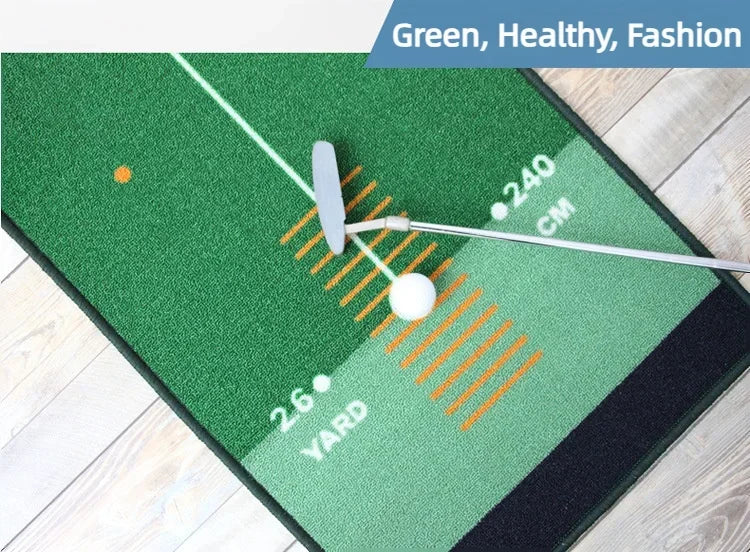 Golf Carpet Putting Mat Indoor Outdoor Training Putting Practice