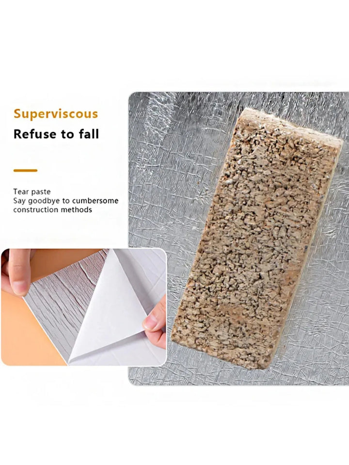 10Pcs Self-adhesive Marble Tiles Sticker Waterproof 30cmx60cm Tiles