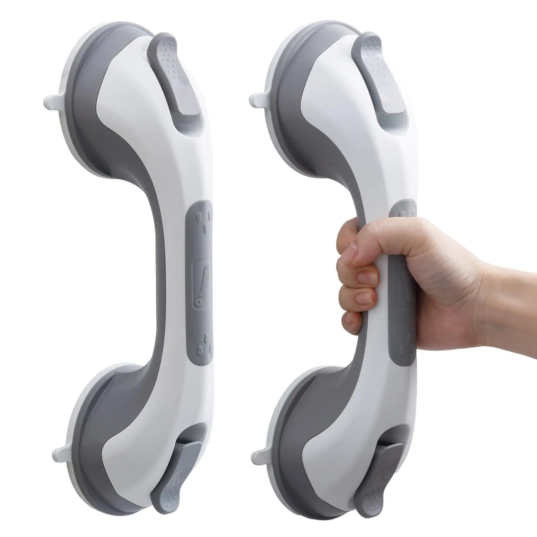 TAILI 1/2pcs Shower Grab Bars for Seniors Suction Cup 12 inch Grab Bars