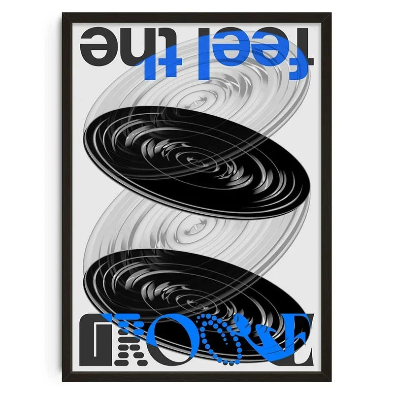 Retro Abstract Nourishing Soul Classic Wall Art