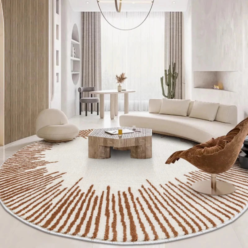 Fluffy Soft Living Room Decoration Carpet Light Luxury Rugs for Bedroom