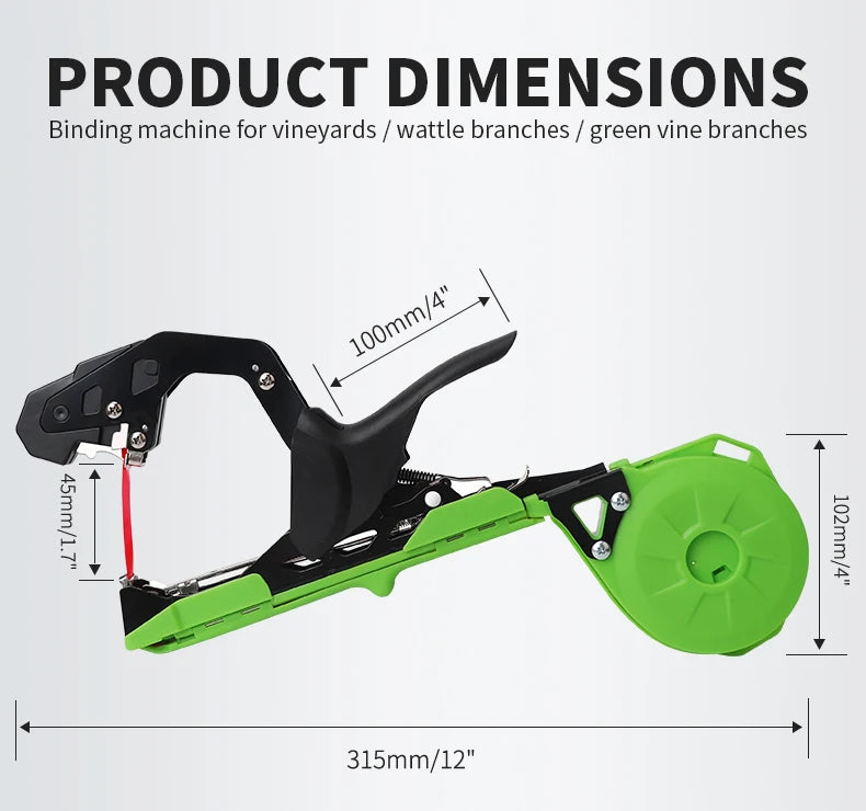 Onnfang Garden Hand Tying Machine Plant Lightweight Garden Tools