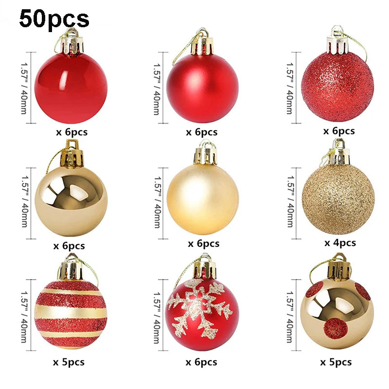 DIY Christmas Trees Set 2.1/2.4/3m Large Christmas Tree Decoration Home