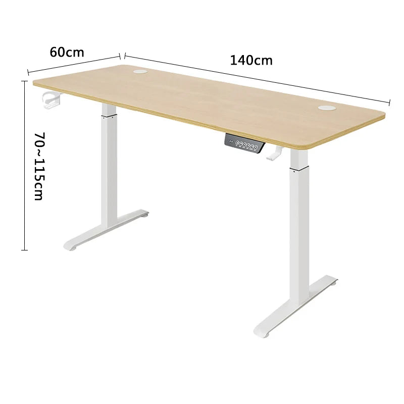 Height Adjustable Desk Motion Electric Sit Stand Up Down Computer Table