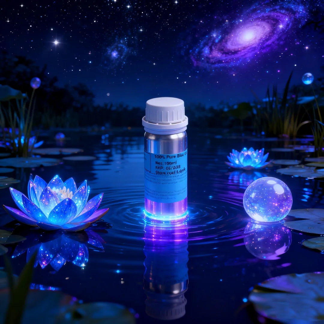 Aromatherapy Natural Blue Lotus Oil For Deep Sleep & Relax Pressure