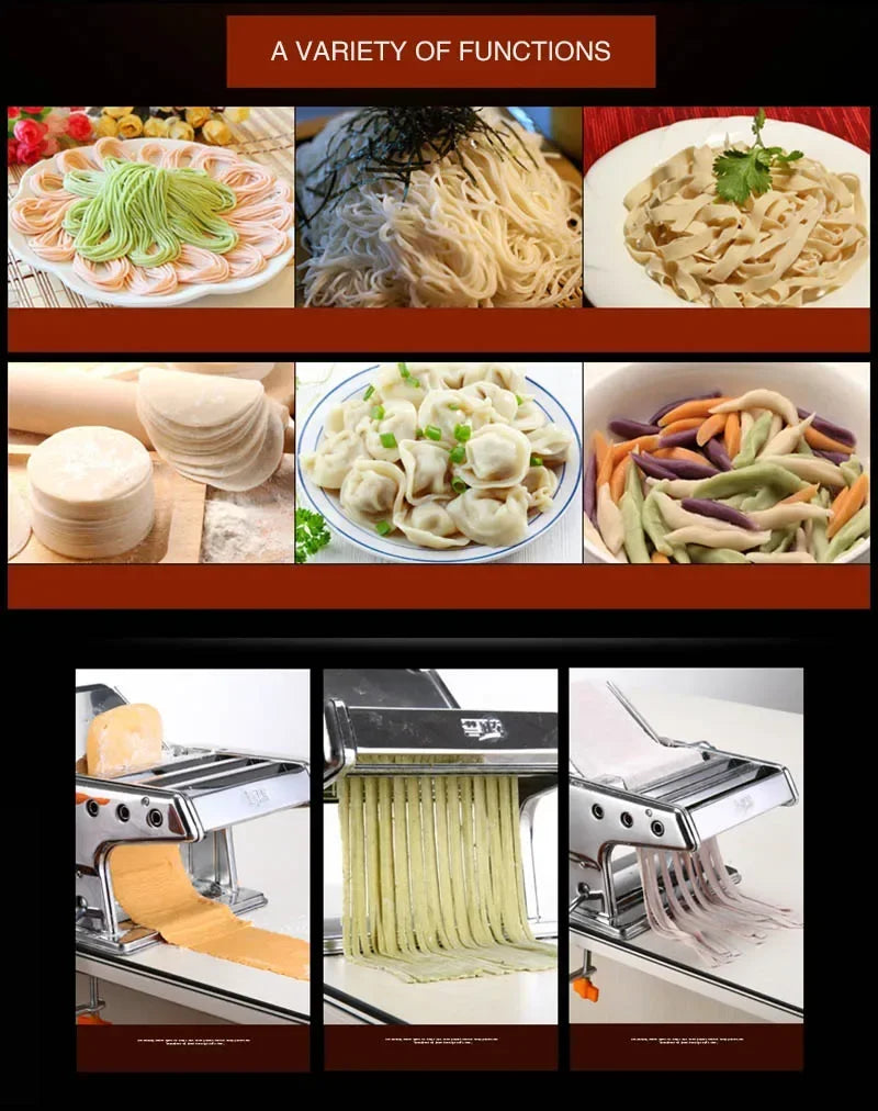 Small Household Pasta Machine Manual Noodle Machine
