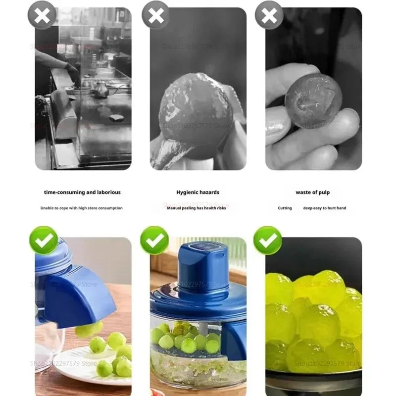 2025 Electric Grape Peeler Machine Kitchen Accessories