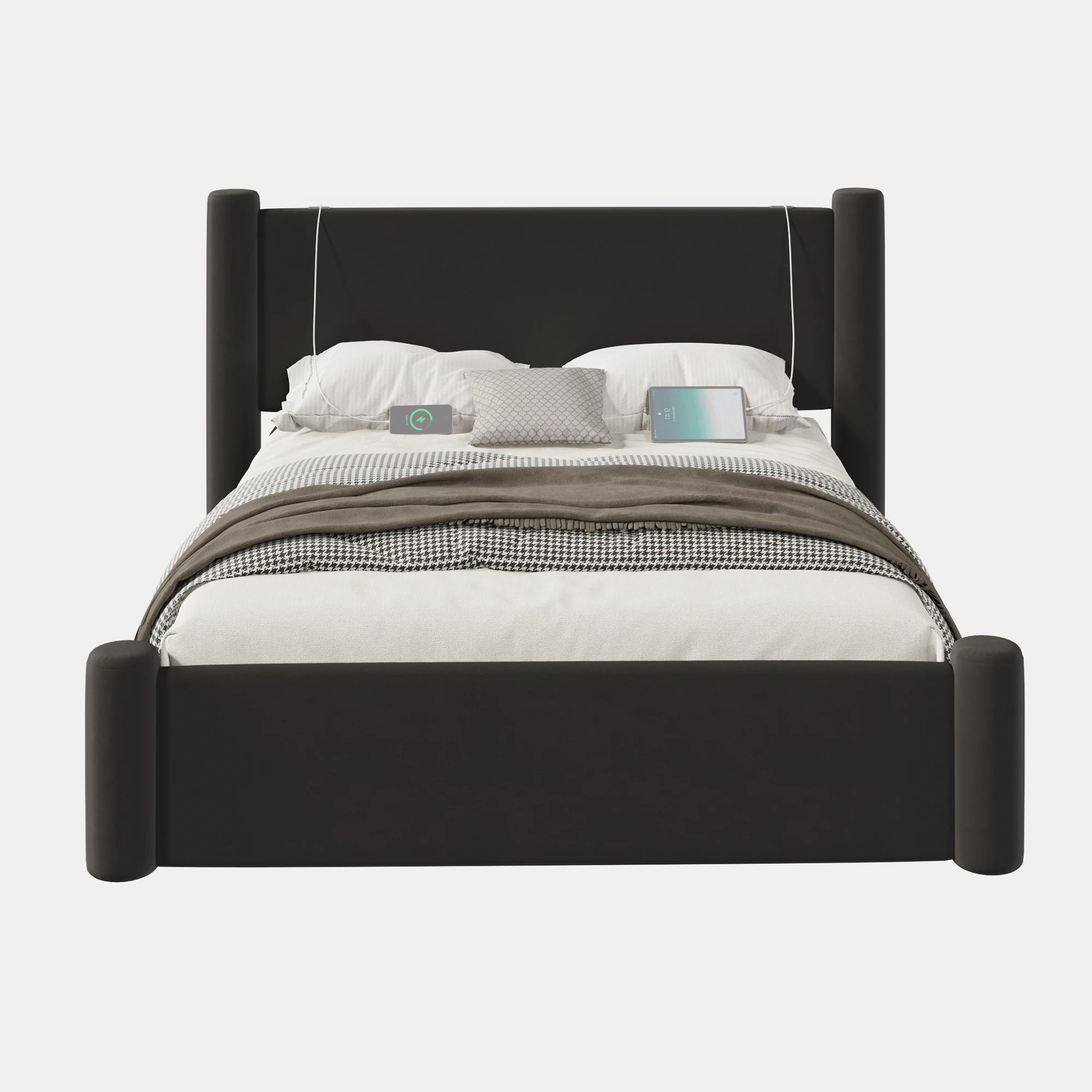 LVHOM Modern 140x200 cm Bed Frame