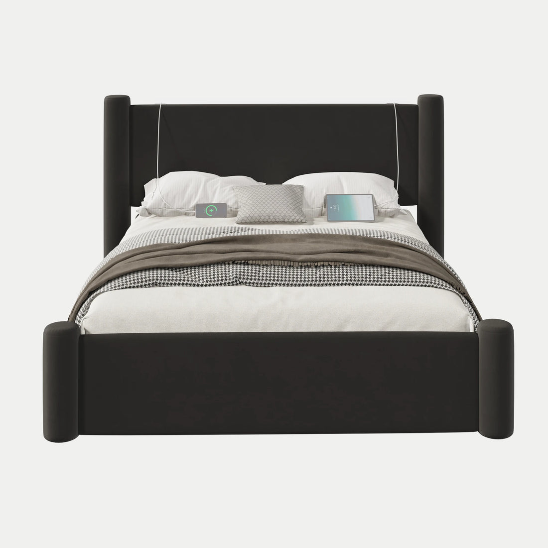 LVHOM Modern 140x200 cm Bed Frame