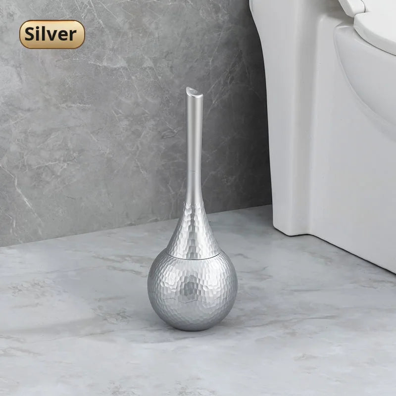 Premium Long Handle Toilet Brush with Holder