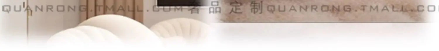 Round Aesthetics Soft Bed Frame European Full Master Bedroom