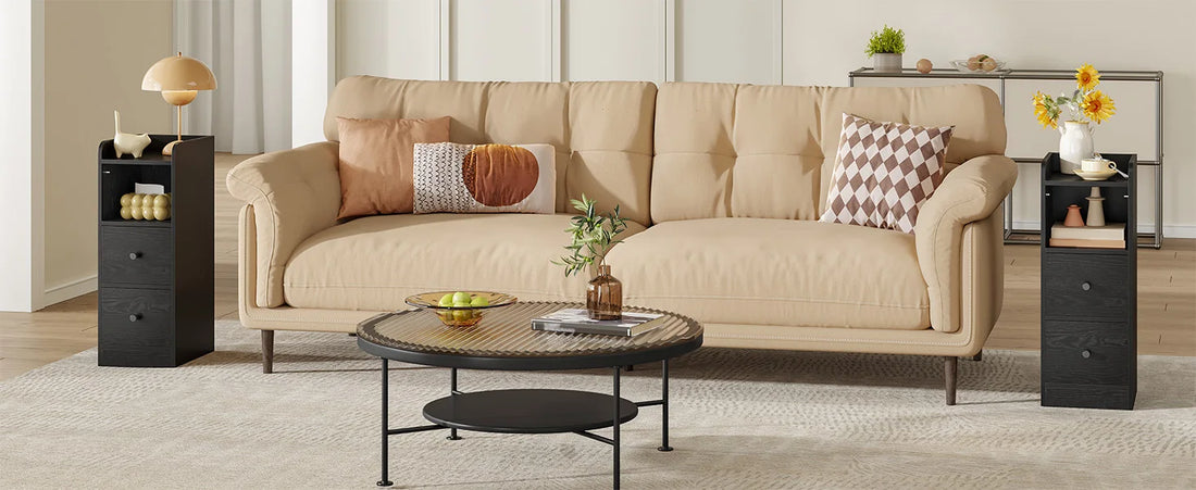 Hzuaneri Bedside Table Set of 2