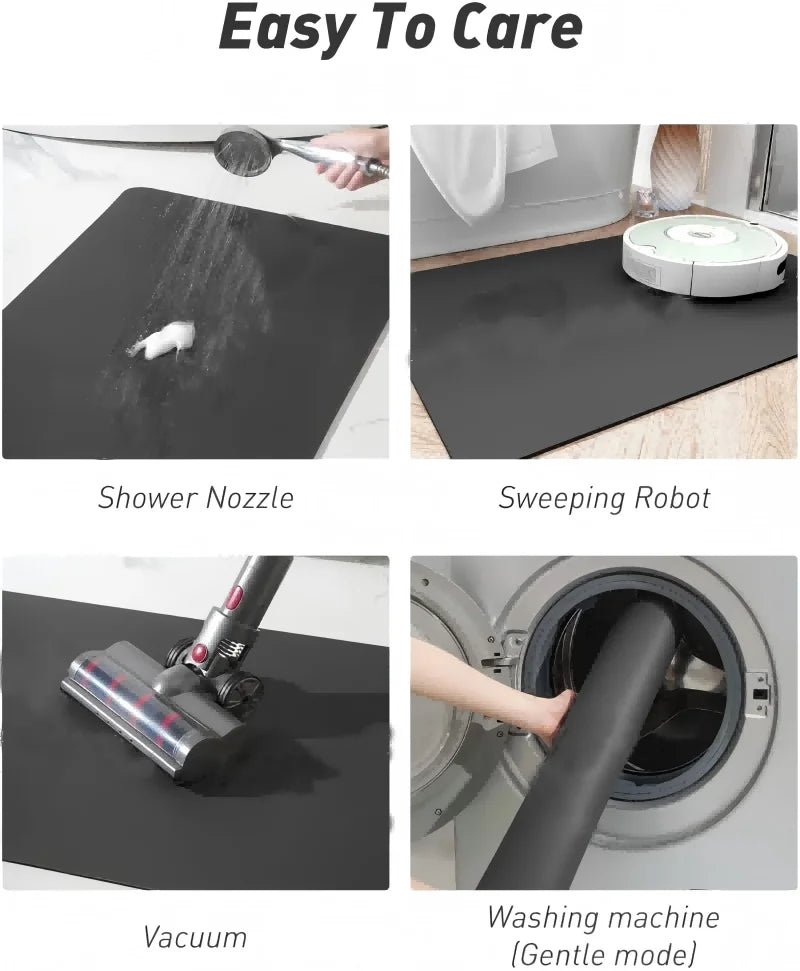 VIKAMA Lovely Cartoon Decoration Kitchen Carpet