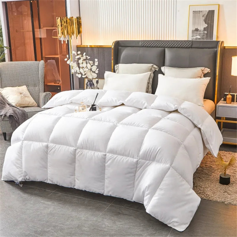 Winter Imitation Goose Down Quilt Five-Star Hotel Duvet Super Soft