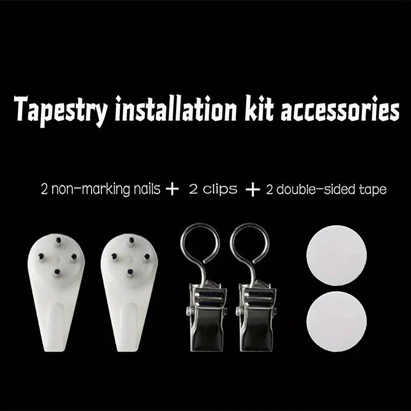 Christmas Gifts Tapestry Background Cloth Hanging Cloth Bedroom