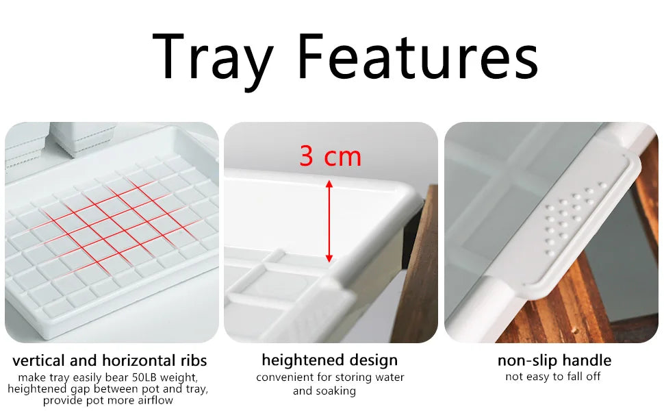 Meshpot Succulent Pots Succulent Planters with Tray