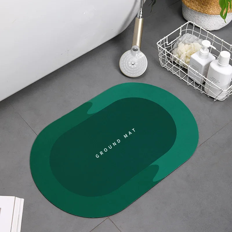 Bath Mat Super Absorbent Non Slip Bath Bathroom