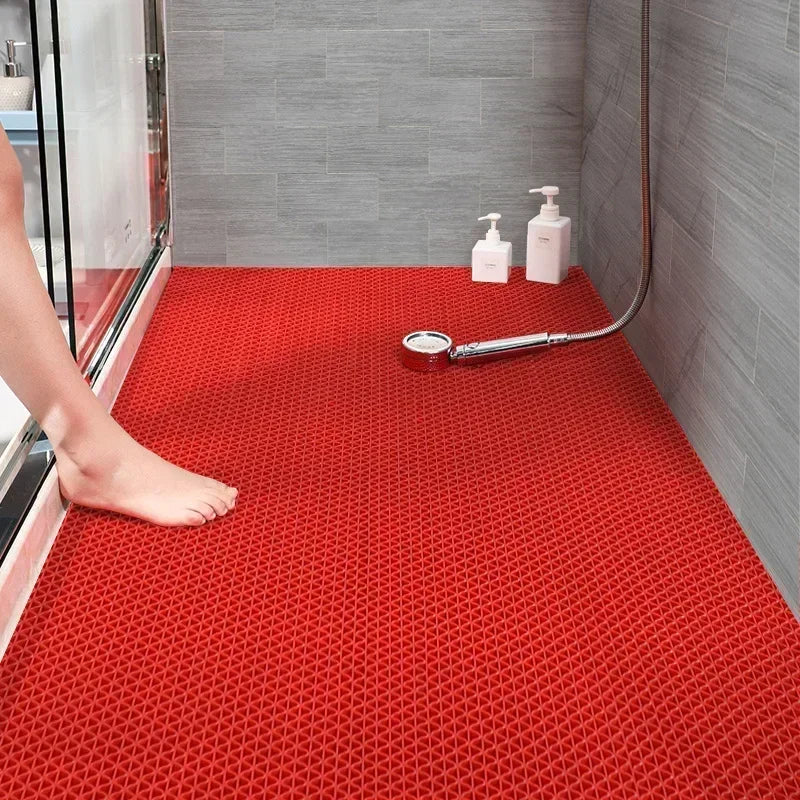 NEW Bathroom non-slip mat Hollowed out toilet waterproof shower room