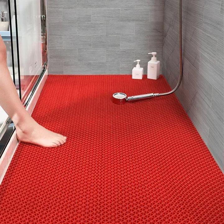 NEW Bathroom non-slip mat Hollowed out toilet waterproof shower room
