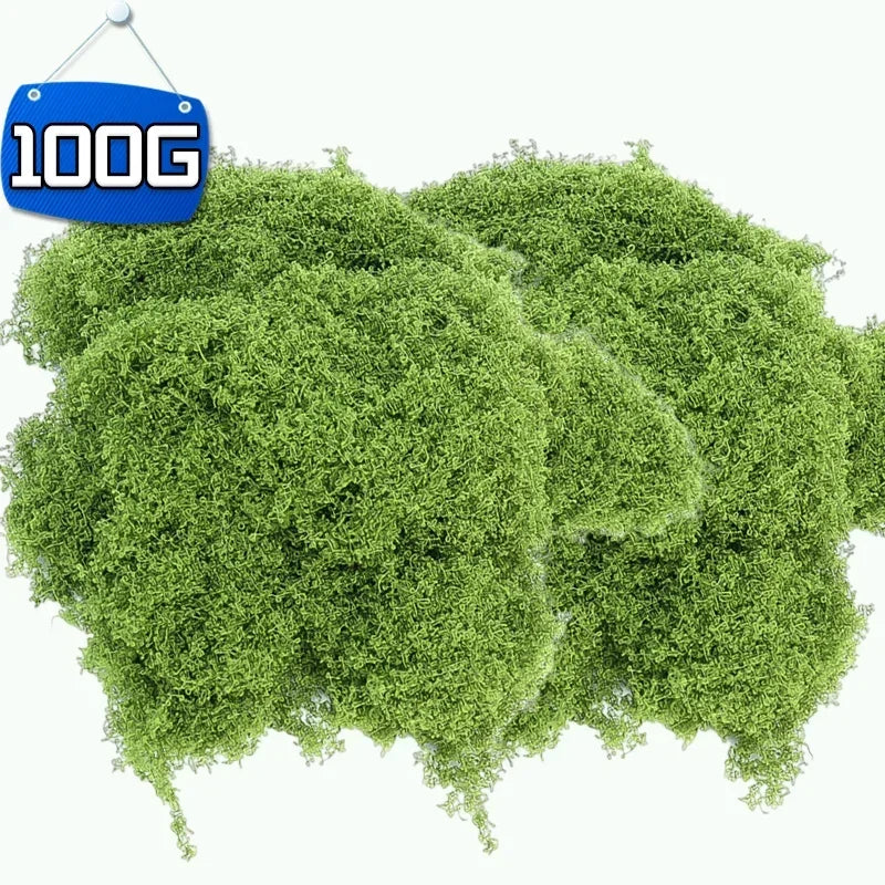 500/30G Eternal Artificial Green Moss Lawn Mini Landscape Fake Grass