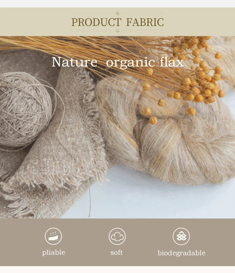 100% French Linen Natural Duvet Cover Soft Comfortable