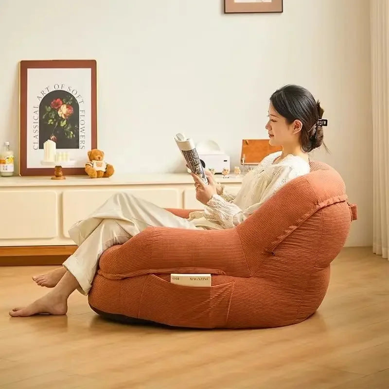 Portable Lazy Sofa Living Room Cheap Single Sofas