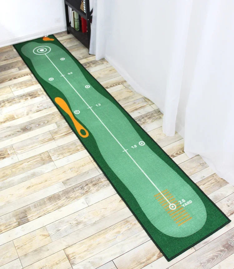 Golf Carpet Putting Mat Indoor Outdoor Training Putting Practice