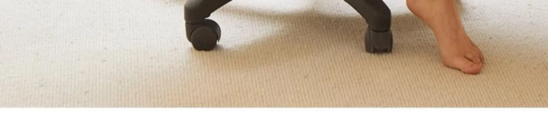 Footrest Wheels Office Chair Kids Velvet