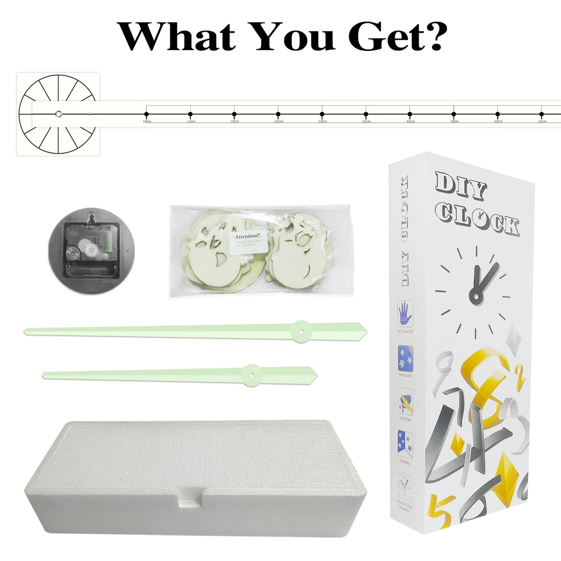 Dentist DIY Giant Wall Clock Dental Doctor Oversized Wall Clock