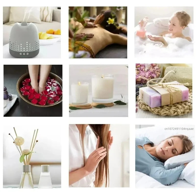 Aromatherapy Natural Blue Lotus Oil For Deep Sleep & Relax Pressure