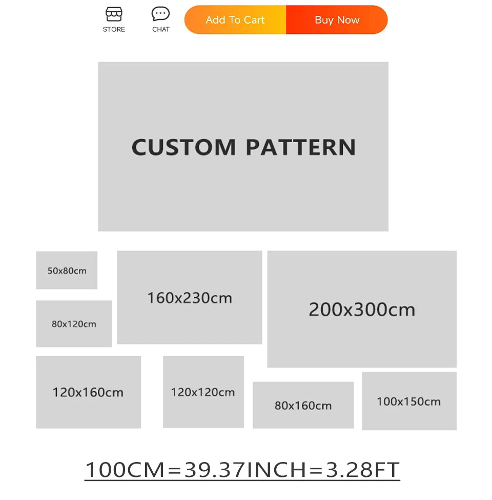 Carpet in The Living Room Decoration Bedroom Rug