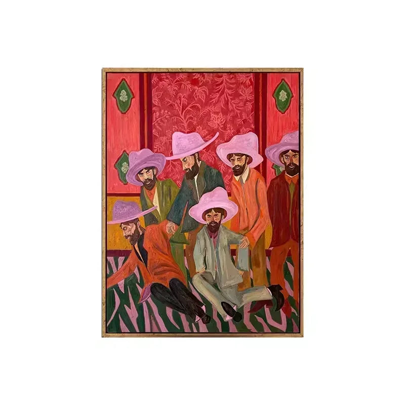 VIKAMA Art Retro Abstract Crystal Pile Carpet