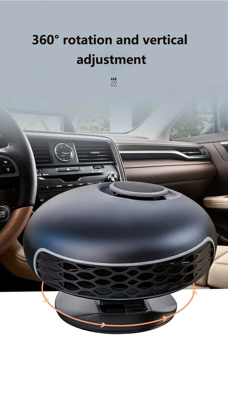 Xiaomi Car Heater 12v24v Low Power 360°Rotation