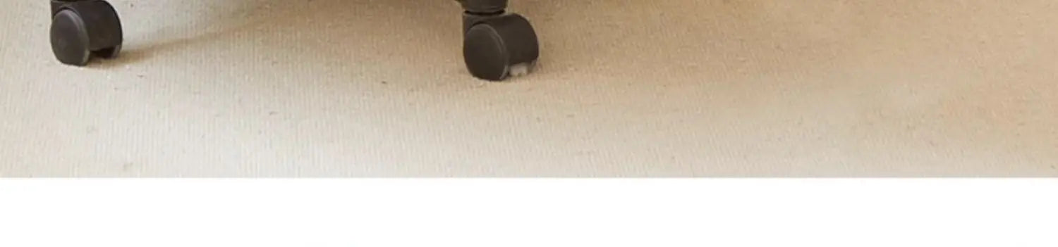 Footrest Wheels Office Chair Kids Velvet